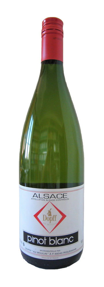 Pinot Blanc D'Alsace, Literflasche / Dopff au Moulin