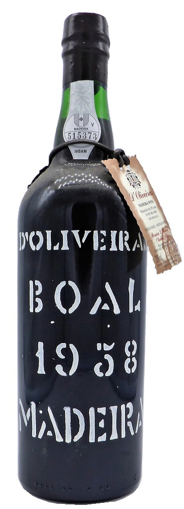 Boal Colheita Reserva, Madeirawein halbsüß  1958 / Pereira d'Oliveira