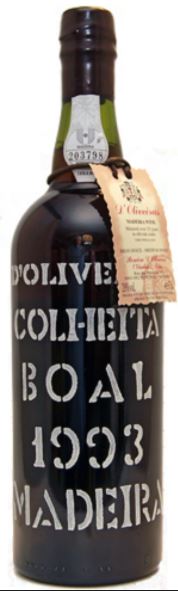 Boal Colheita 1993 Reserva, Madeirawein halbsüß / Pereira d'Oliveira