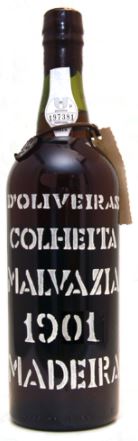 Malvazia (Malmsey) Colheita, Madeirawein süß  1901 / Pereira d'Oliveira