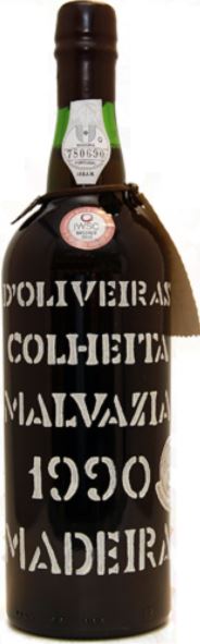 Malvazia (Malmsey) Colheita 1990, Madeirawein süß / Pereira d'Oliveira