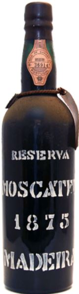 Moscatel Colheita, Madeirawein süß  1875 / Pereira d'Oliveira