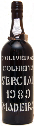 Sercial Colheita 1989, Madeirawein trocken / Pereira d'Oliveira