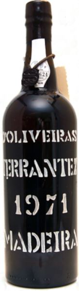 Terrantez 1971 Colheita, Madeirawein halbtrocken / Pereira d'Oliveira