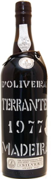 Terrantez 1977 Colheita Reserva, Madeirawein halbtrocken / Pereira d'Oliveira